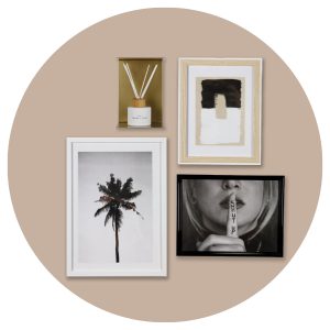 magneetbord rond beschrijfbaar heartwood