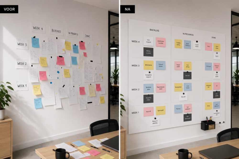 Magnetische labels (post-its)