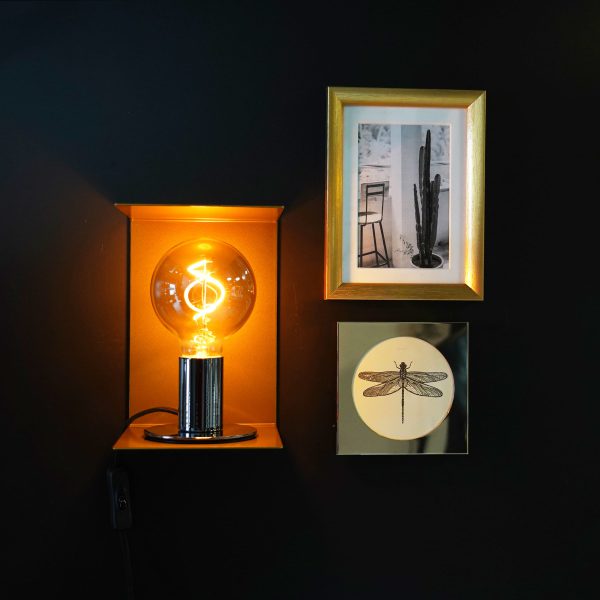 Magnetische lamphouder chroom