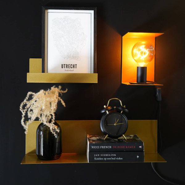 Magnetische lamphouder zwart