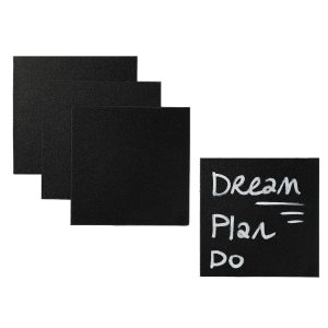 Magnetische post-its 9×9 cm zwart