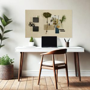 Design magneetbord fabric sand