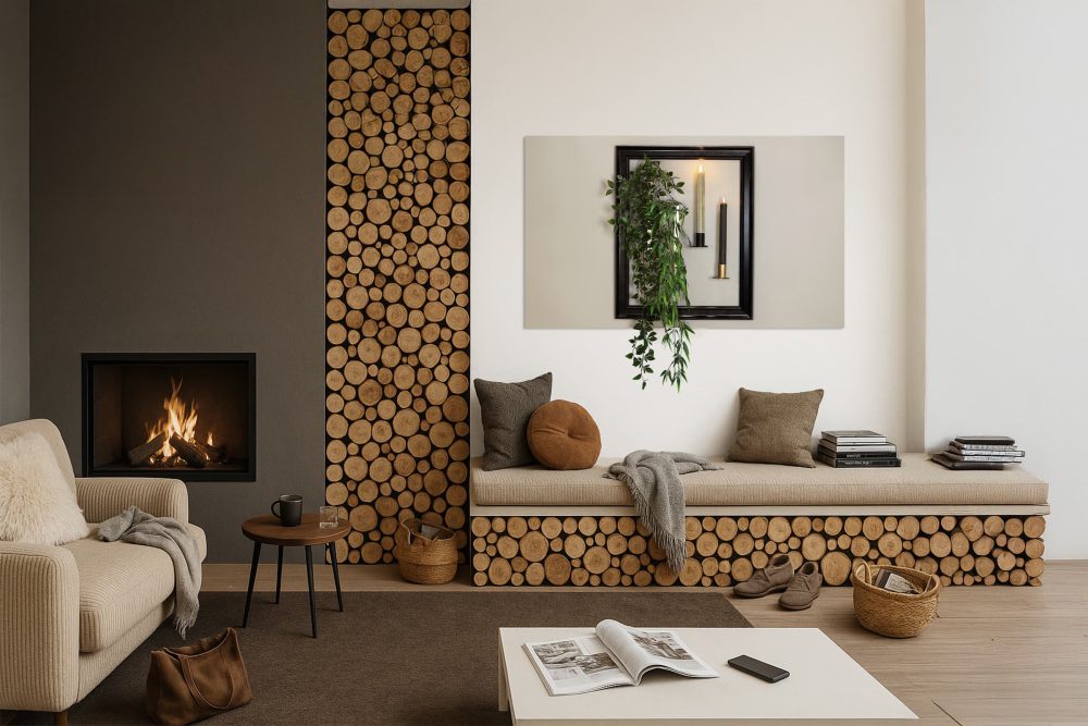 Woonkamer Design magneetbord kiezel