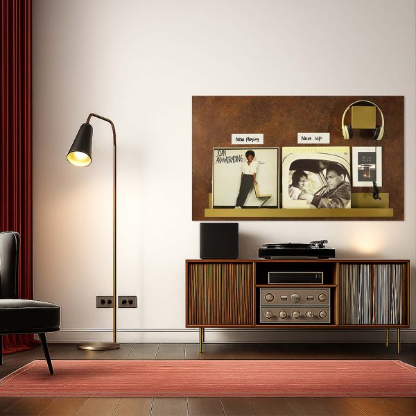 design mageneetbord koper