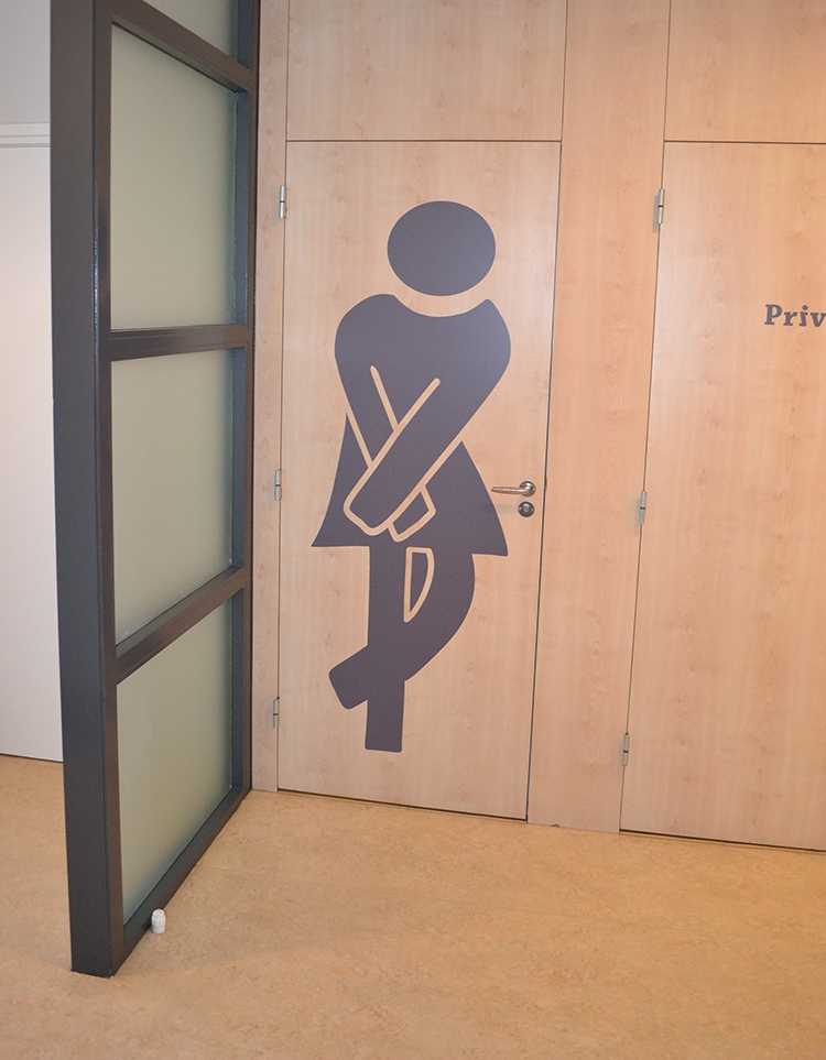 Sign deursticker