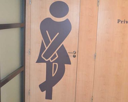 Sign deursticker