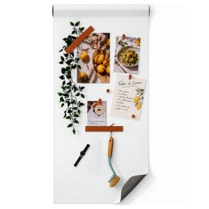Starters kit - zelfklevend magneetbehang wit met accessoires