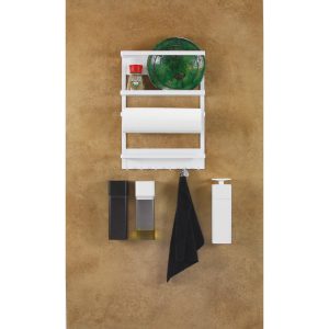 Styling magnetisch keukenrek wit 1