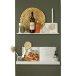 Styling magnetische wandplank wit large 2