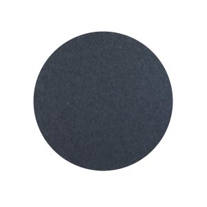 Viltpaneel rond - antraciet