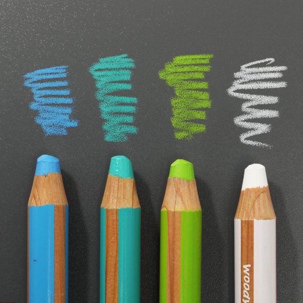 Waskrijt Aqua met puntenslijper