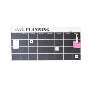 Weekplanner Magneet XL zonder lijst