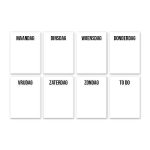 Weekplanner magneet MAGNETISCH wit (8)