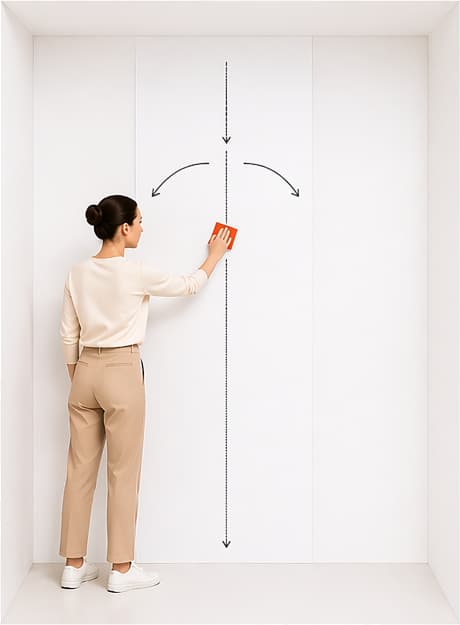 aanbrengen behang-stap-2