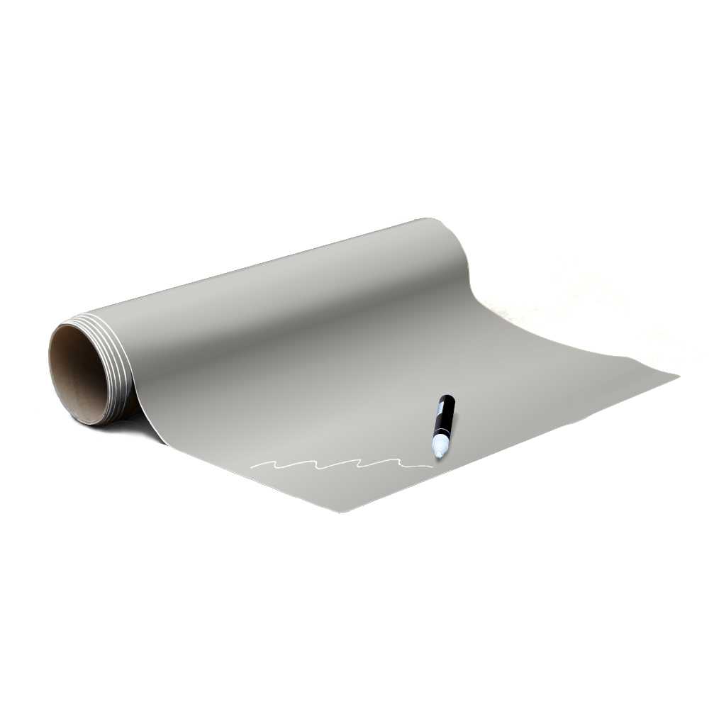 Magneetbehang mat - krijtbord groengrijs rol