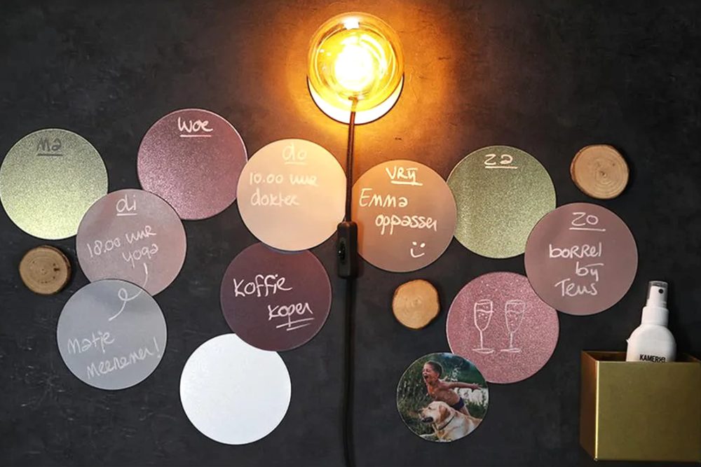 eetkamer_beschrijfbare_magneetlabels_kleuren