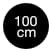 Rond - 100 cm