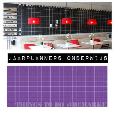 jaarplanners onderwijs