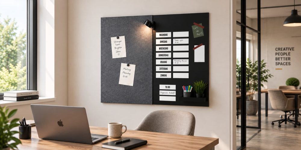 kantoor flowwall en focuswall