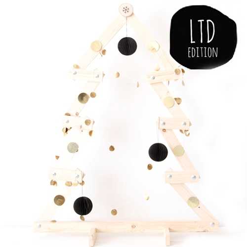 kerstboom houten latjes
