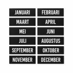 maand-planning-zwart