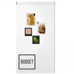 Magneetbehang budget - wit glossy