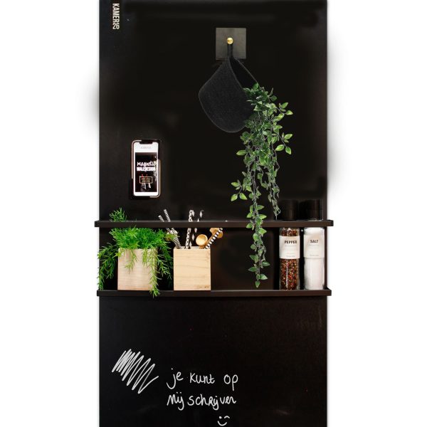 magneetbord zwart