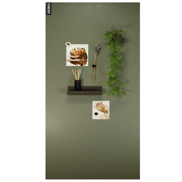 Magneetbord mat beschrijfbaar olijfgroen