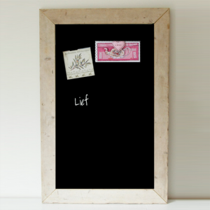 magneetbord zwart lief