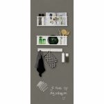 magneetwand 4 olijfgroen