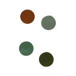 magneten cirkels leer green (4) 1