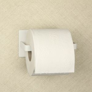 magnetische toiletrolhouder wit