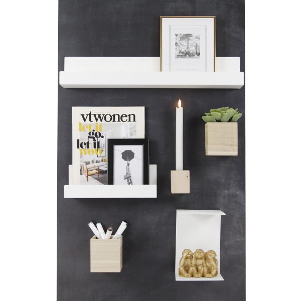 magnetische u-wandplank wit 3