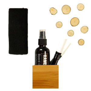 Magneetbord schrijven en schoonmaken BAMBOO (SET)