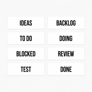 scrum magneetlabels