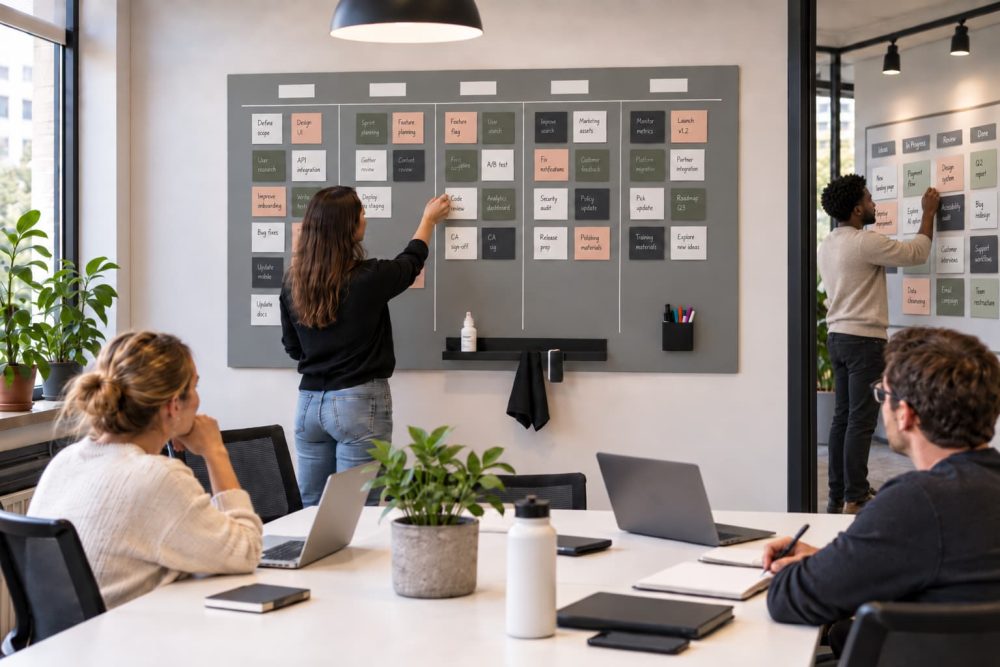 scrumboard kamer