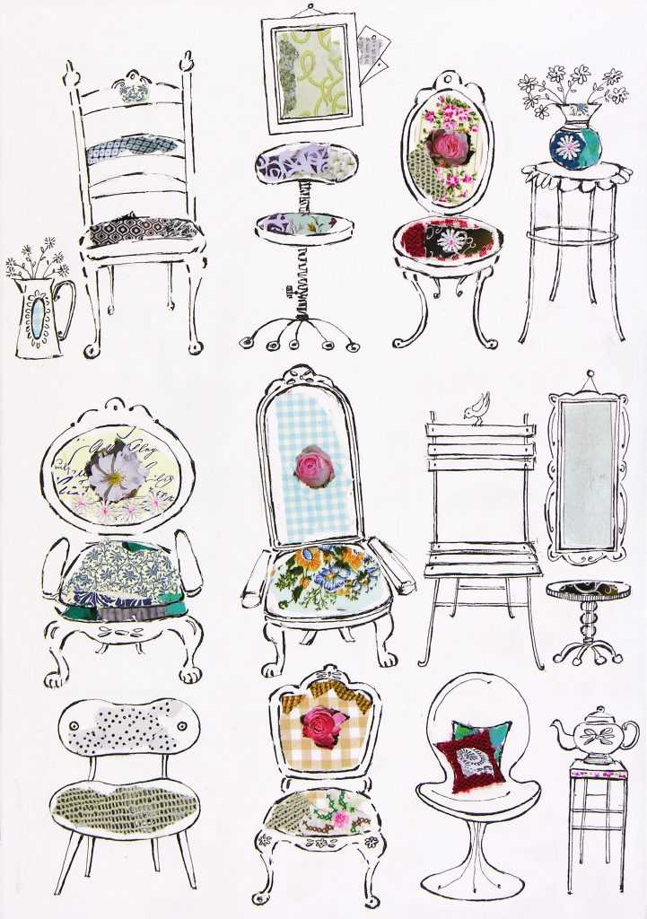 Vrolijke illustraties bij Kamer 26
