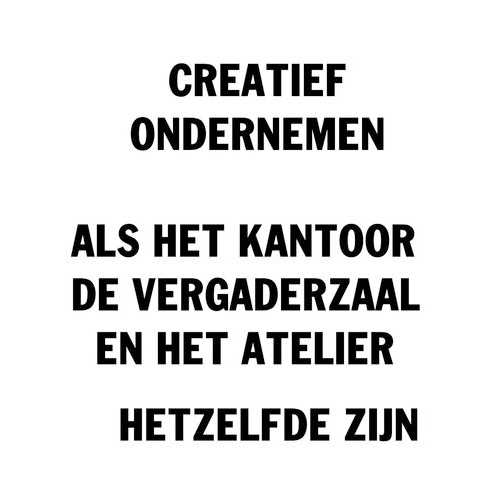 creatief ondernemen