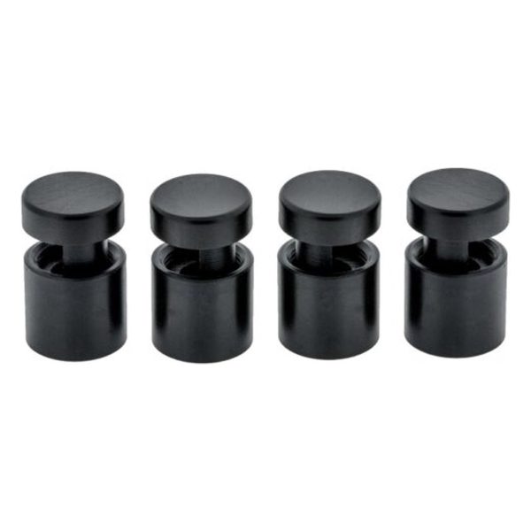 set zijgrip afstandhouders zwart